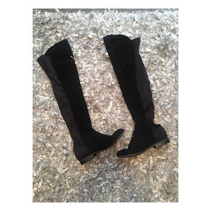 Over Knee Black Boots
